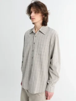 Above Shirt i Sage Trail Check Dryline Weave