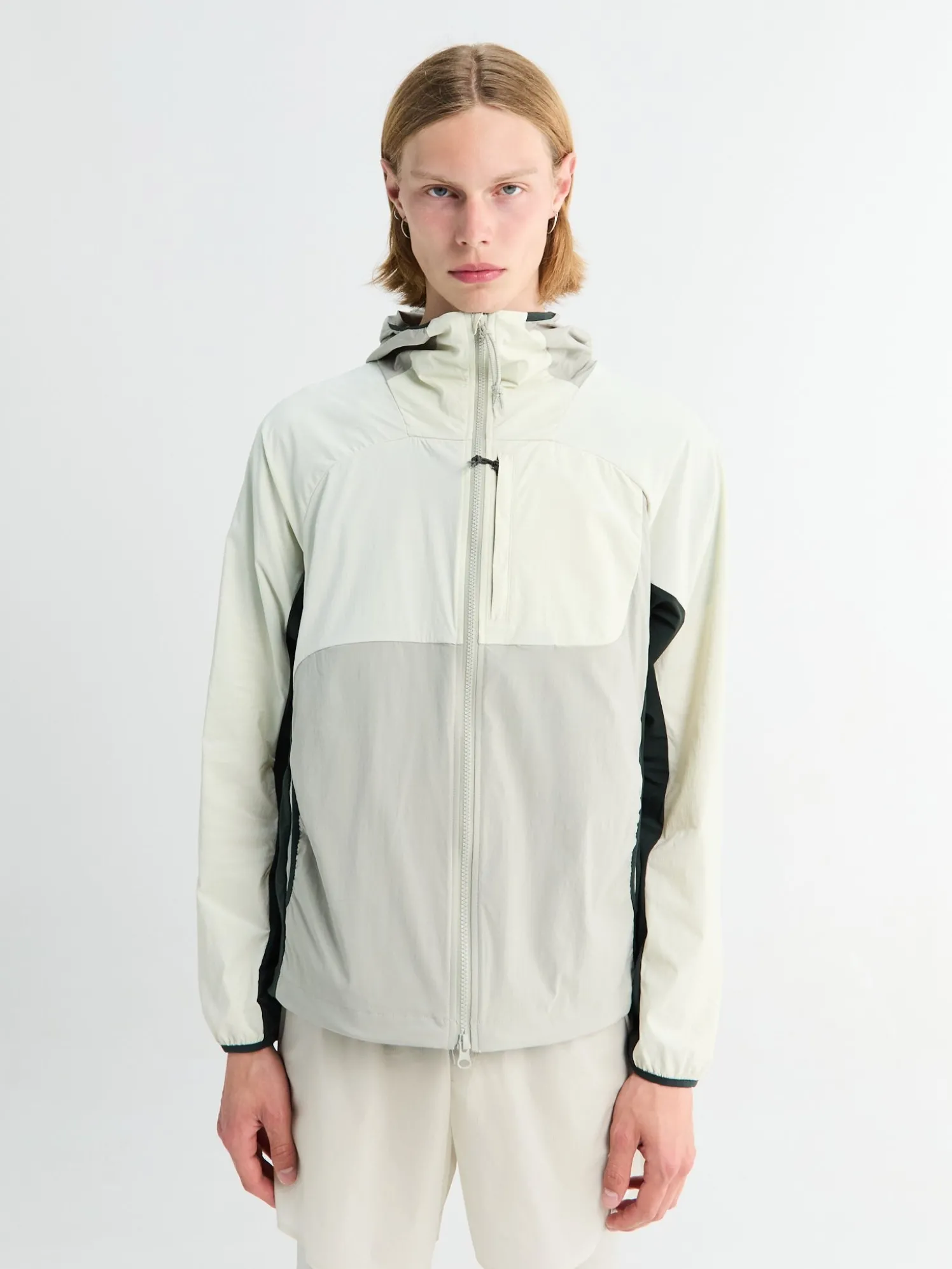 ACG Five Towers Packable Jakke i Sea Glass, Spruce Fog og Summit White