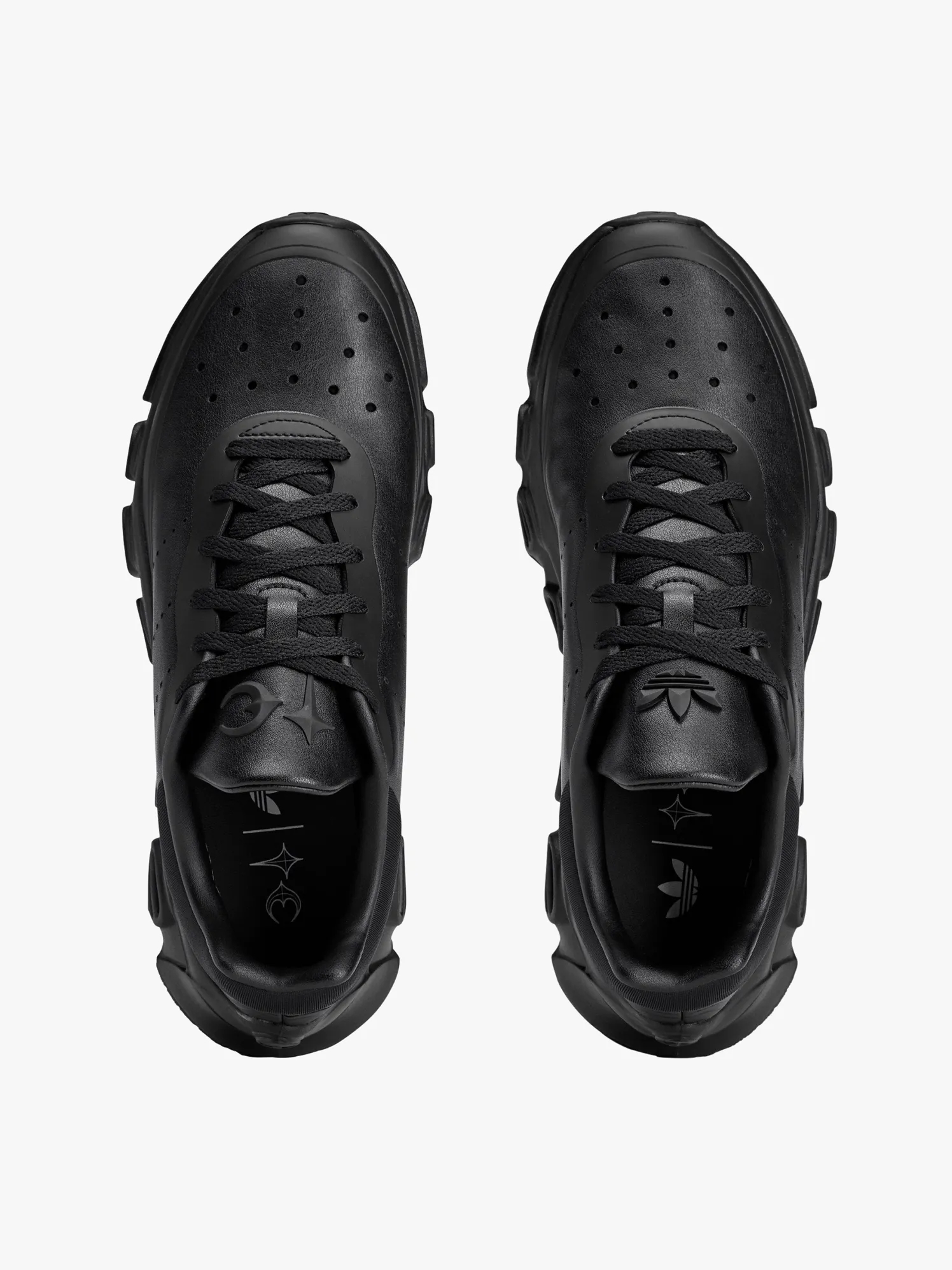 Adifom Megarice TC Sneakers i Core Black og Silver Metallic