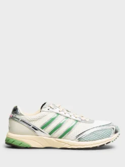 Adizero Adios OG Sneakers i Cream White, Preloved Green og Dark Brown