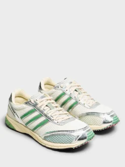 Adizero Adios OG Sneakers i Cream White, Preloved Green og Dark Brown