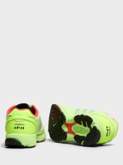 Adizero Adios OG Sneakers i Lucid Lemon, Core Black og Bright Red