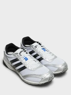 Adizero Adios OG Sneakers i White, Hi-Res Blue og Grey Five