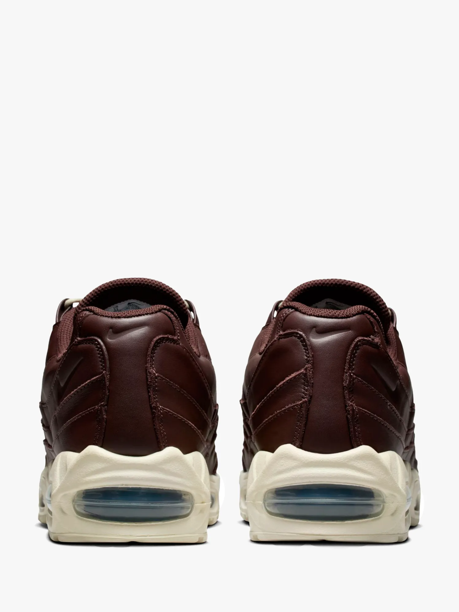 Air Max 95 Big Bubble Leather i Baroque Brown og Coconut Milk