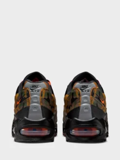 Air Max 95 OG QS Sneakers i Sort, Orange, sølv, beige og khaki