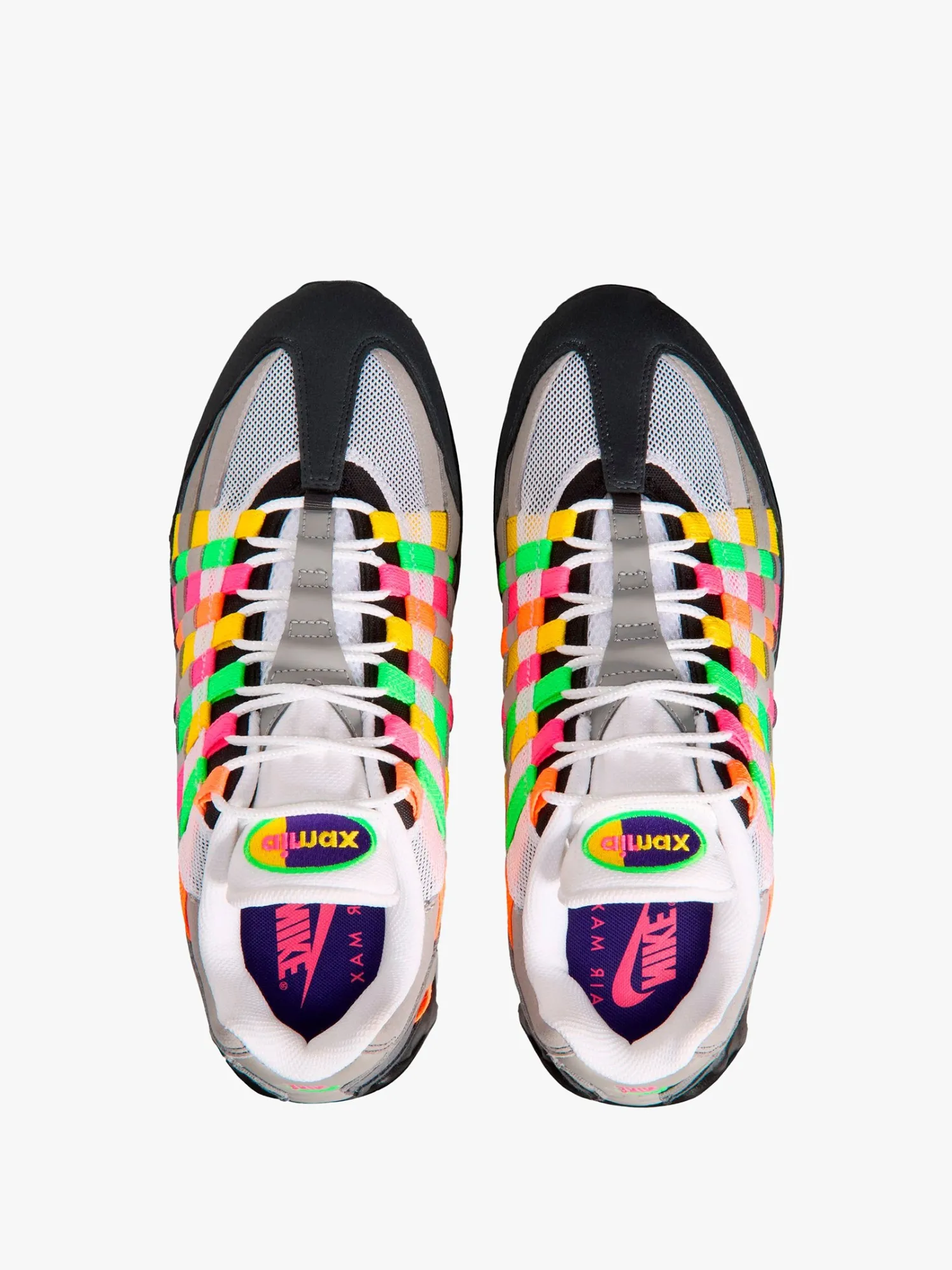 Air Max 95 OG Woven i White, Purple Dynasty og Pearl Grey