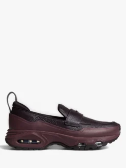 Air Max Phenomena Sneakers i Burgundy Crush, Metallic Silver