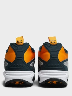 Air Max SNDR Sneakers in Canyon Gold, Deep Ocean-Lt Smoke Grey, Speed Yellow and White