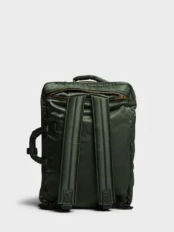 ALL NEW TANKER Double Zip 3Way Briefcase i Sage Green