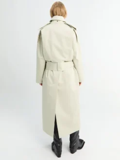 Amy Trench Coat i Lysebeige