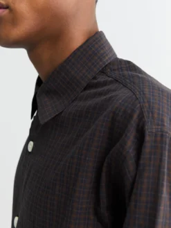 Another Shirt 4.0 JPN i Navy og Brun Tern