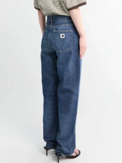 Arin Pant i Blå Dark Used Wash