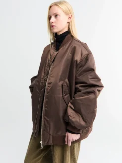 Astra Bomber Jakke i Brun