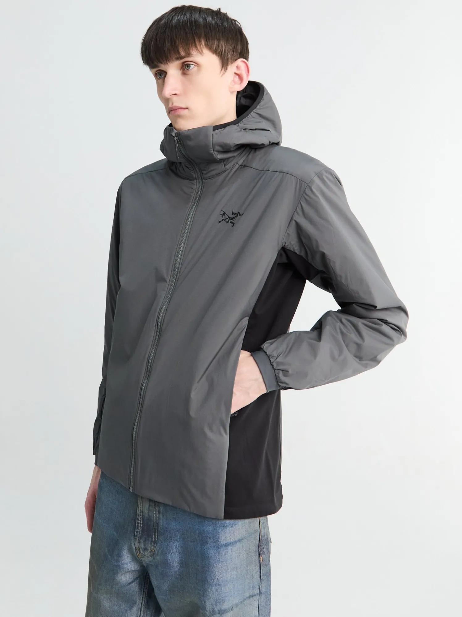 Atom Hoody i Cloud Sort