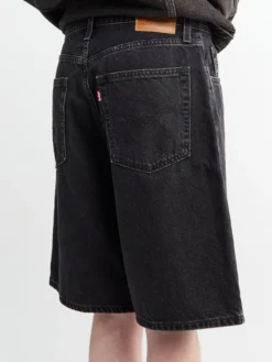 Baggy Dad Jort Open Mind FP i Sort