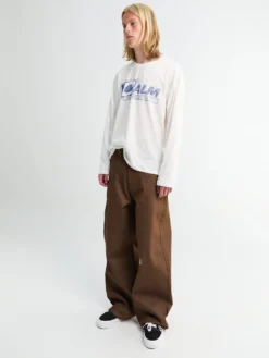 Baggy Jeans i Brun