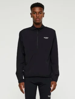 Balance Half Zip Jacket i Sort