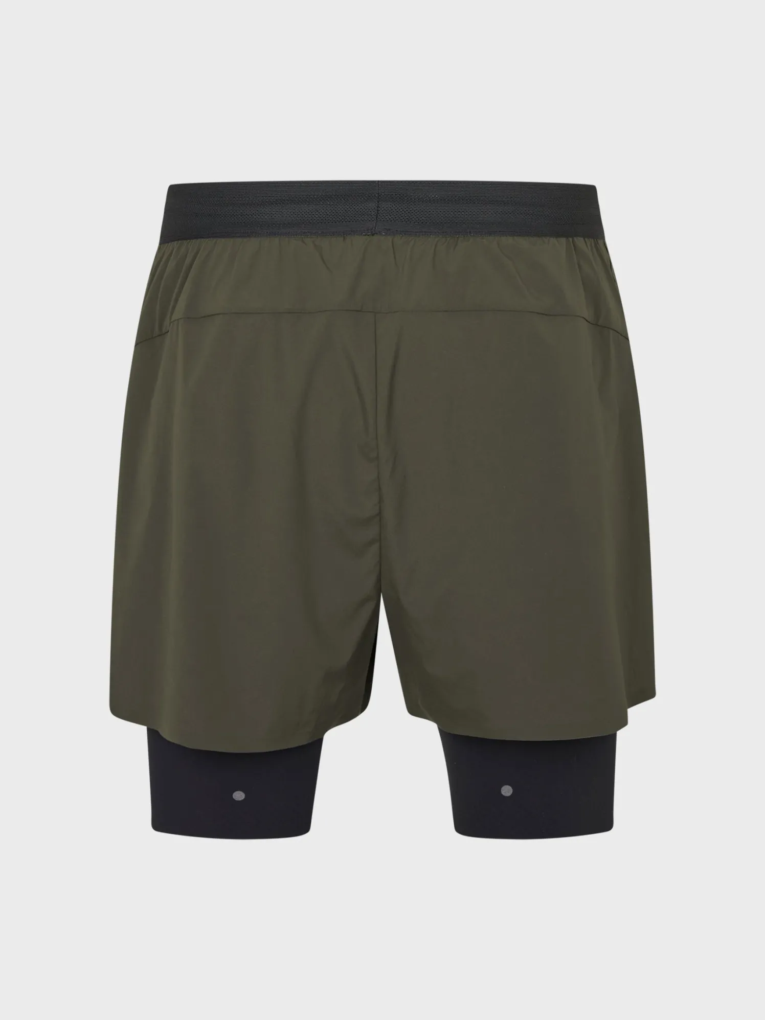 Balance 2-i-1 Shorts i Dark Olive