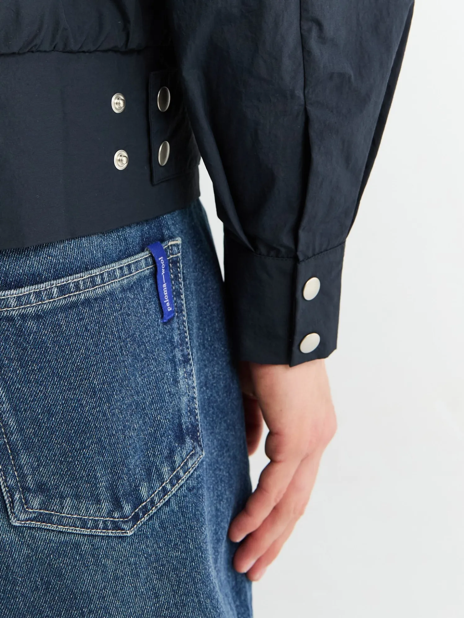 Bastian B Jakke i Navy