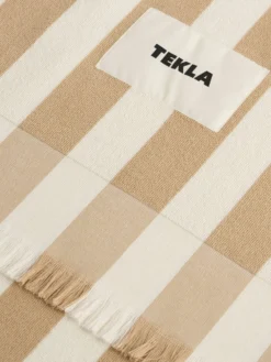 Beach Towel i Almond Stripes