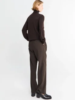 Bea Suit Pants i Dark Expresso