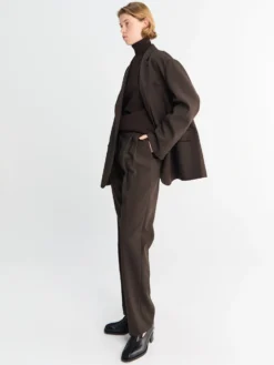 Bea Suit Pants i Dark Expresso