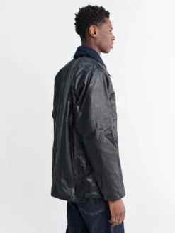 Bedale Wax Jacket i Navy