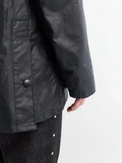Bedale Wax Jacket i Navy
