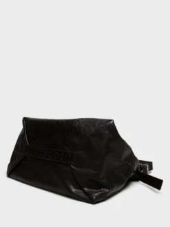 Belted Hobo Bag i Dark Chocolate