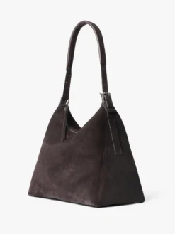 Belted Hobo Bag i Ebony Brown