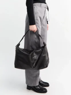 Berlingot Hobo Taske i Dark Chocolate