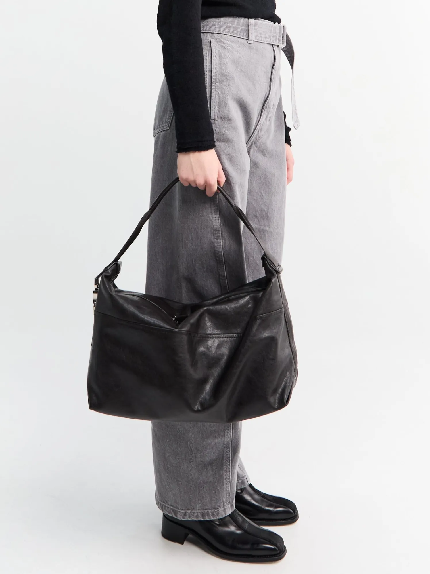Berlingot Hobo Taske i Dark Chocolate