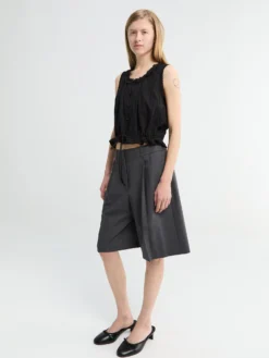 Bermudashorts i Koksgrå