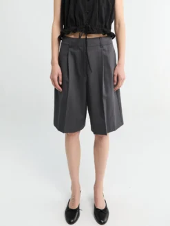 Bermudashorts i Koksgrå