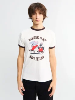 Bestie Tee i Hvid