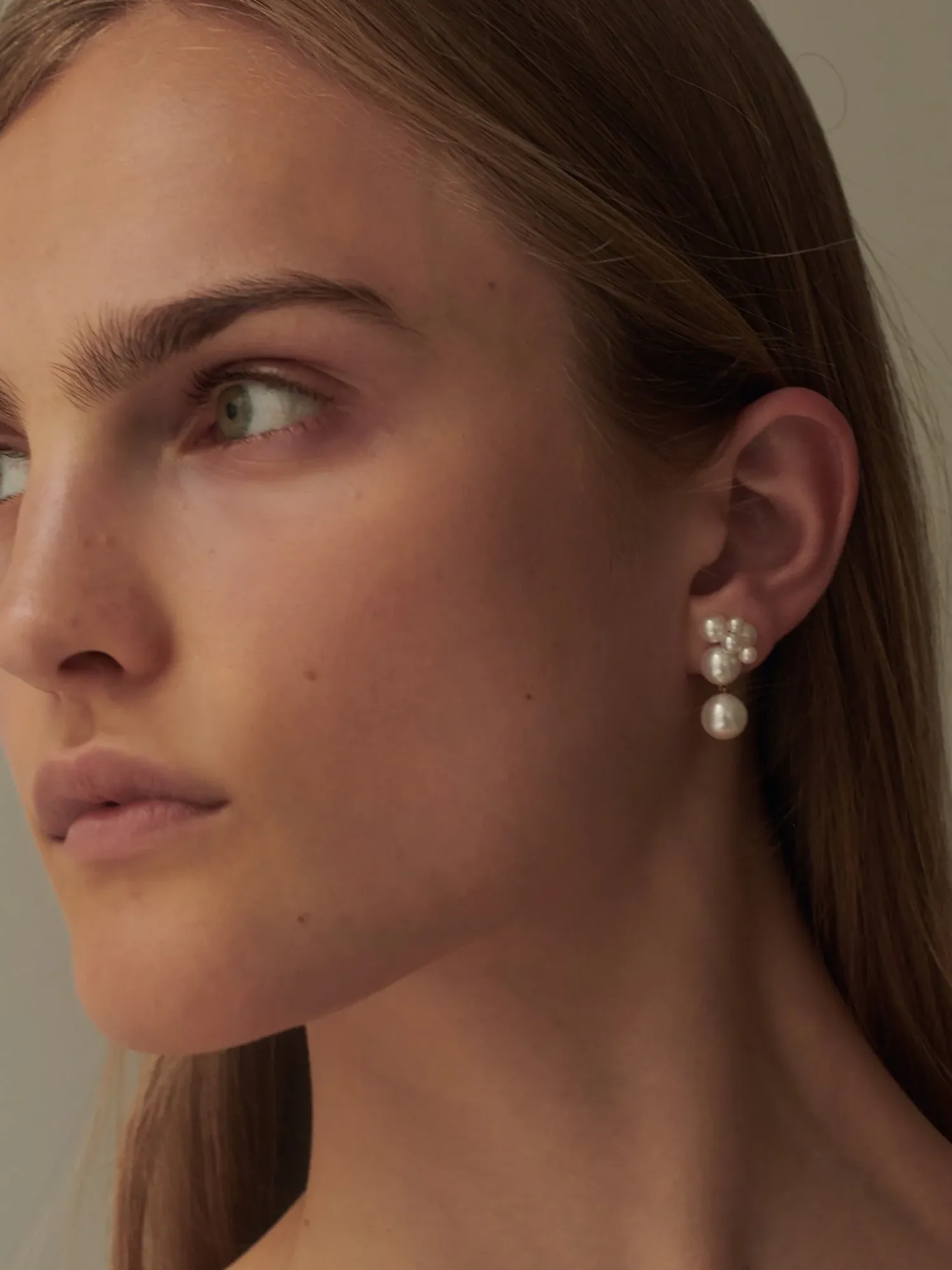 Bisou Perle Ørering
