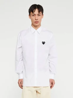 Black Heart Skjorte i Hvid