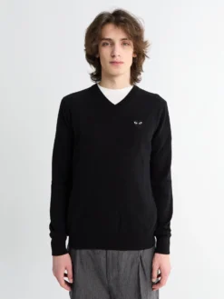 Black Heart Sweater i Sort