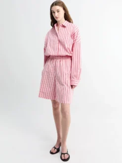 Bomuldsshorts i Pink