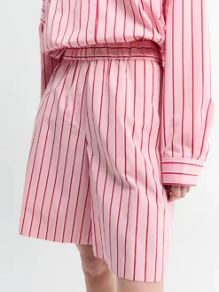 Bomuldsshorts i Pink