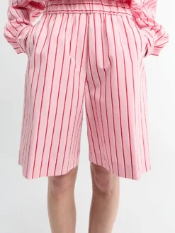Bomuldsshorts i Pink