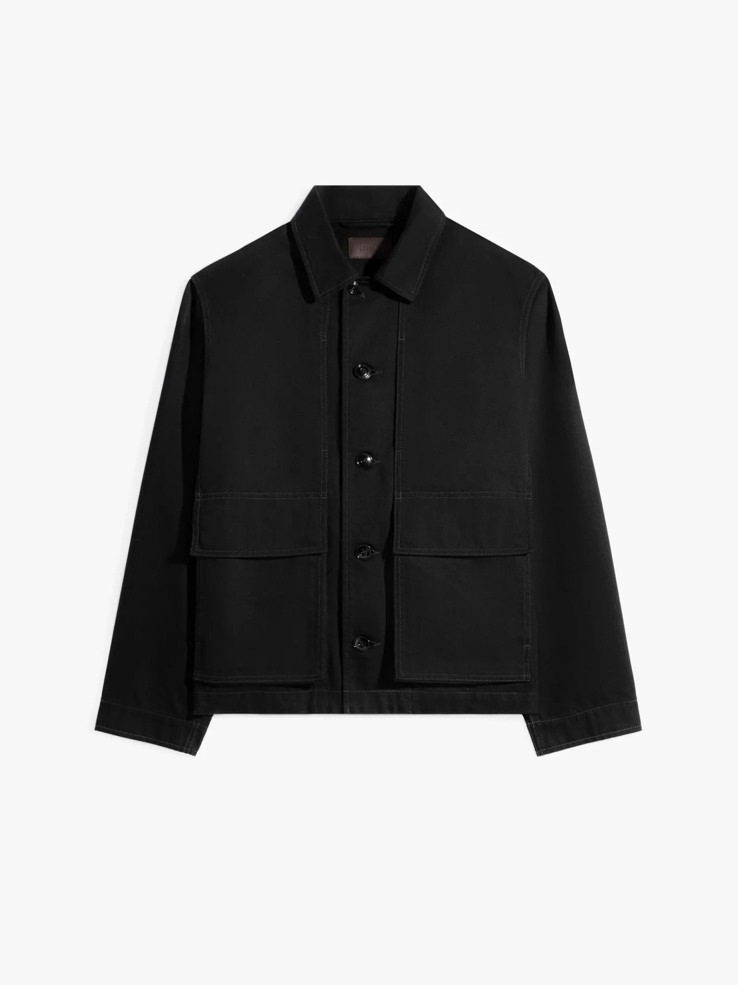 Boxy Jacket i Sort