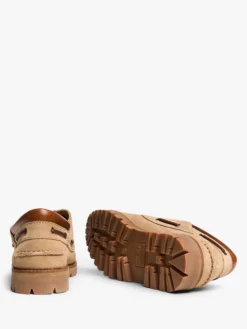Briac Velours Sko i Beige