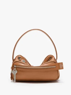 Camero Party Taske i Caramel Brown