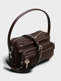 Camero Party Taske i Chocolate Brown