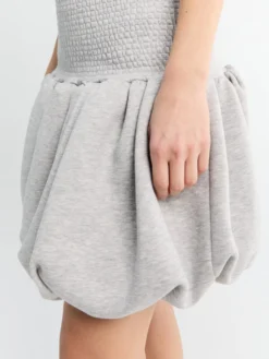 Camilla Skirt i Grå Melange