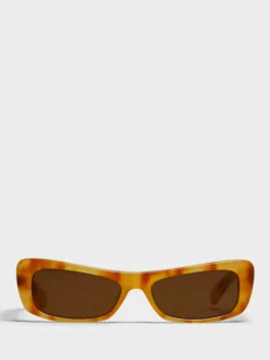 Capri Solbriller in Beige, Guld and Brun