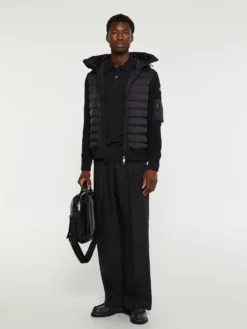 Cardigan i Sort