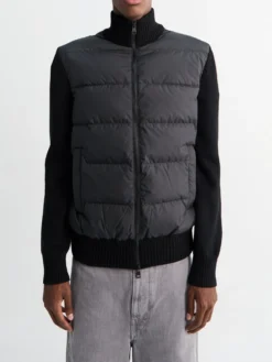 Cardigan i Sort