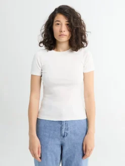Car Tee i Hvid